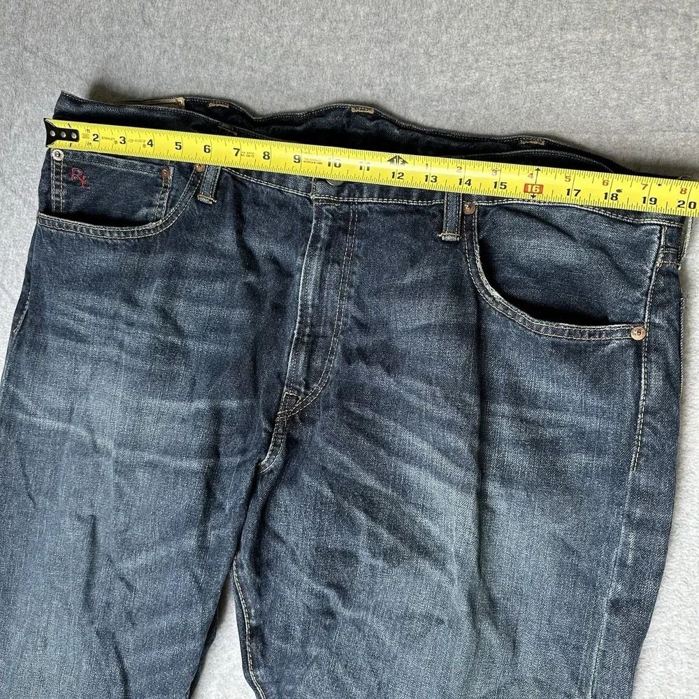 Polo Ralph Lauren Varick Slim Fit Straight Jeans Men's‎ 40x30 Dark Wash Denim